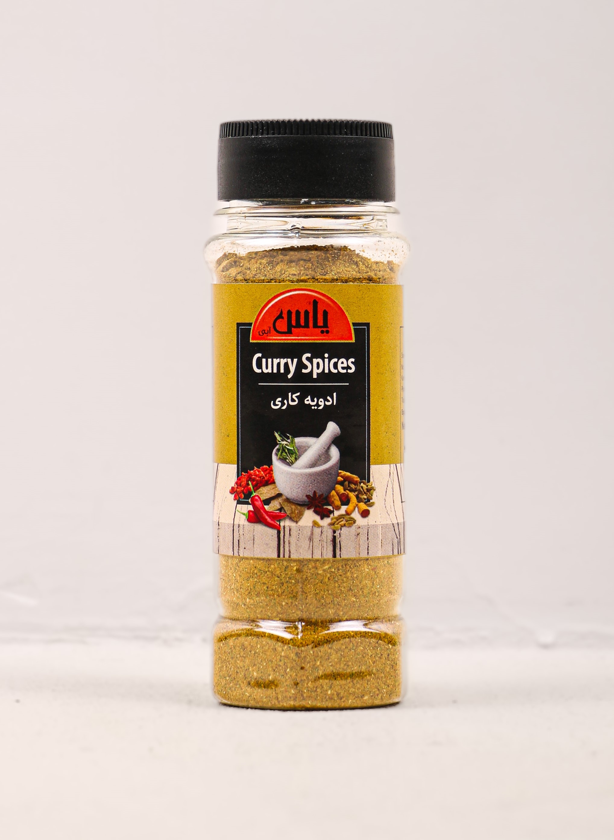 ادویه کاری 75 گرمی یاس آبی (پت)
