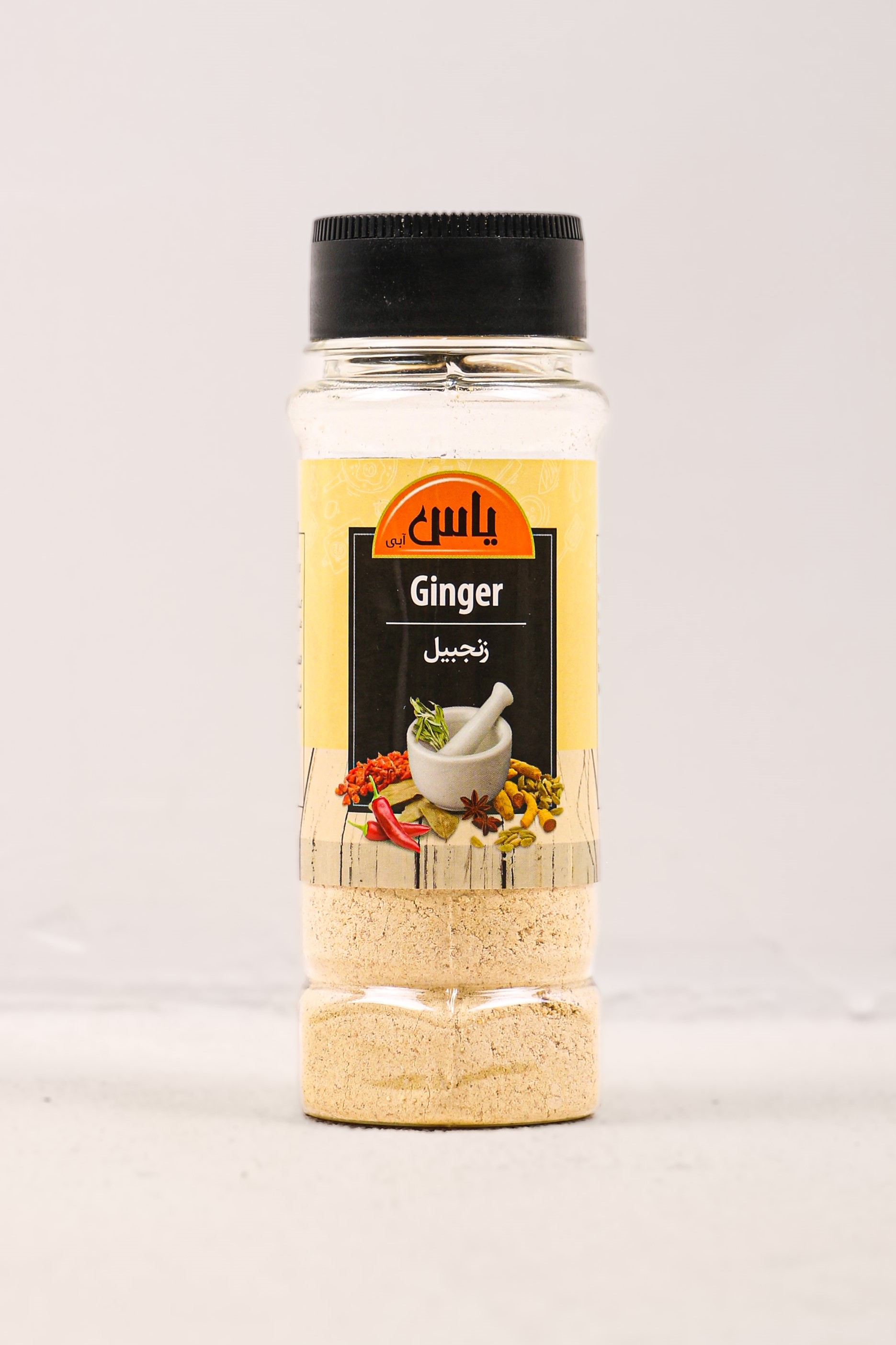 پودر زنجبیل 50 گرمی یاس آبی (پت)