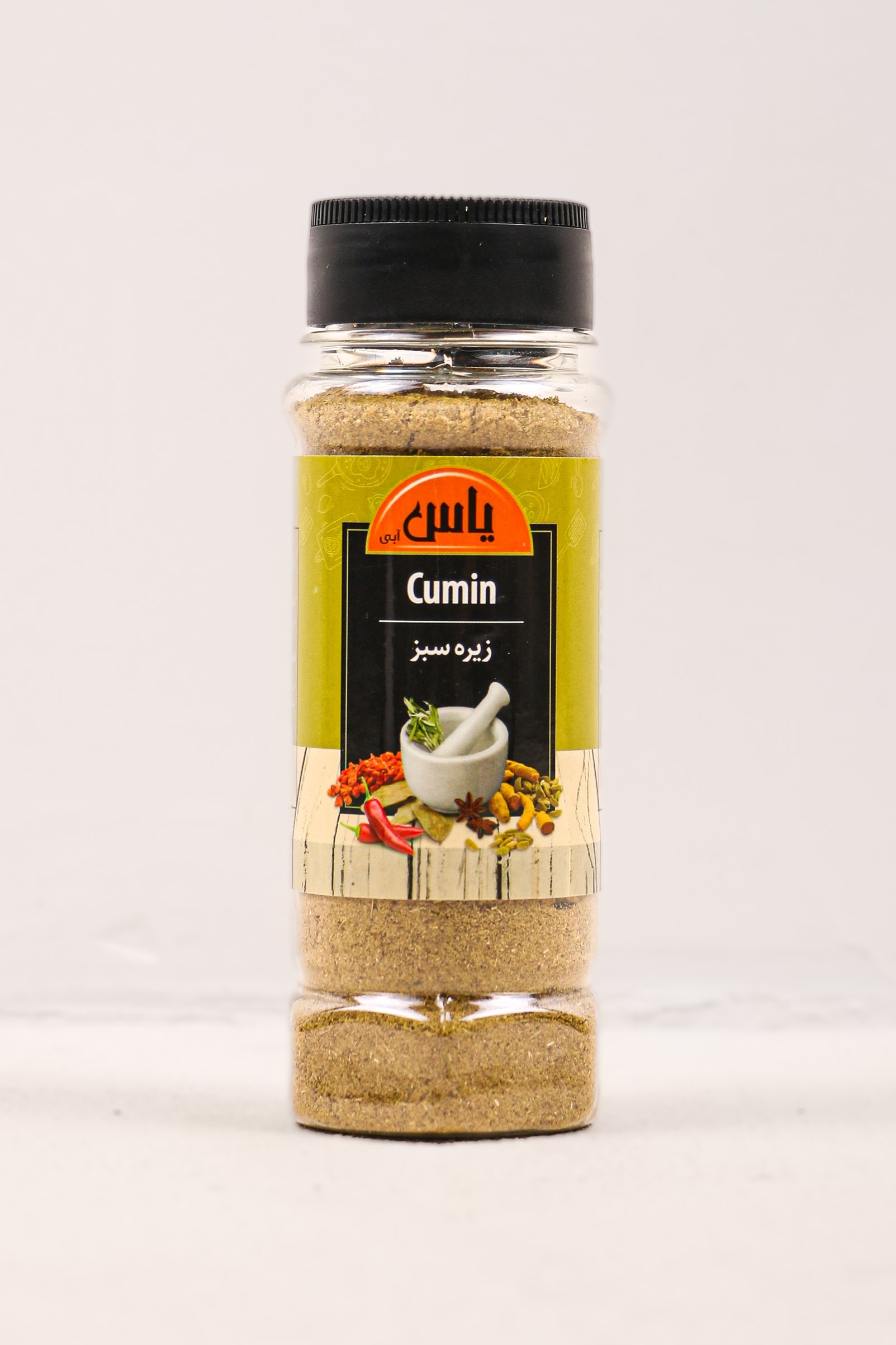 پودر زیره سبز 70 گرمی یاس آبی (پت)